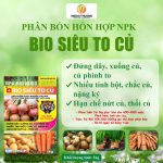 Bio Siêu To Củ – Phân Bón Hỗn Hợp NPK 7-7-7