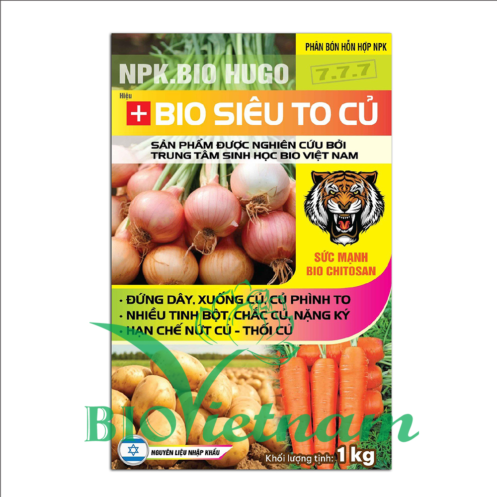 Bio Siêu To Củ – Phân Bón Hỗn Hợp NPK 7-7-7