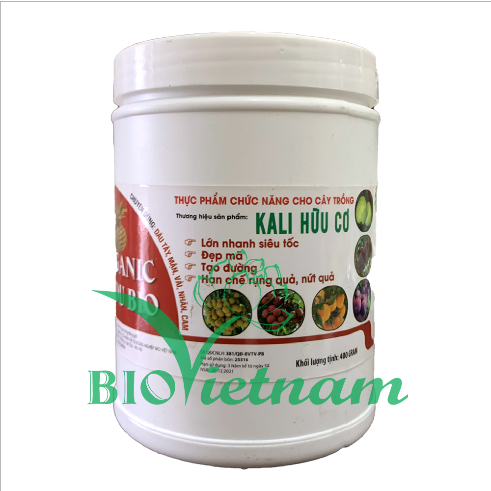 Kali Hữu Cơ – Phân Bón Sinh Học Andu Bio Công Thức Đặc Biệt