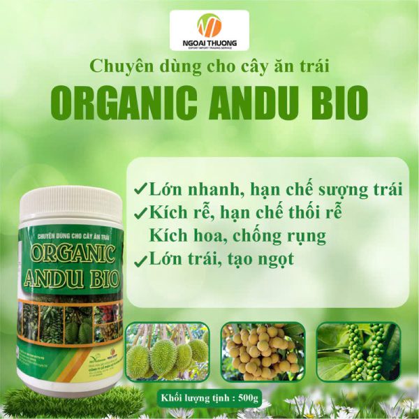 Organic Andu Bio – Chuyên Dùng Cho Cây Trái