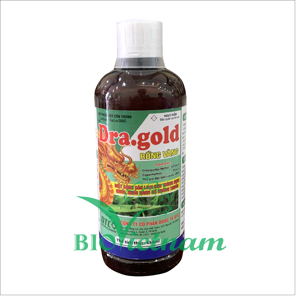 Chế Phẩm Dra Gold 450ml – Diệt Côn Trùng Hiệu Quả