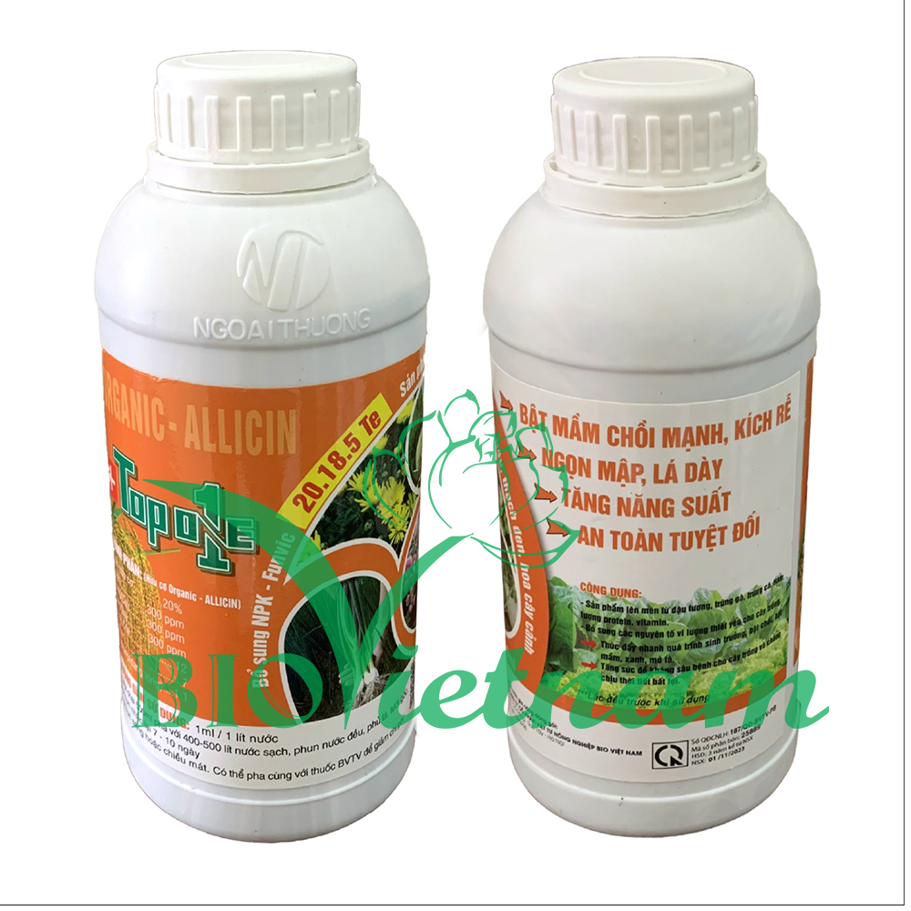 Top One Organic Allicin – Bổ Sung NPK – Funvic