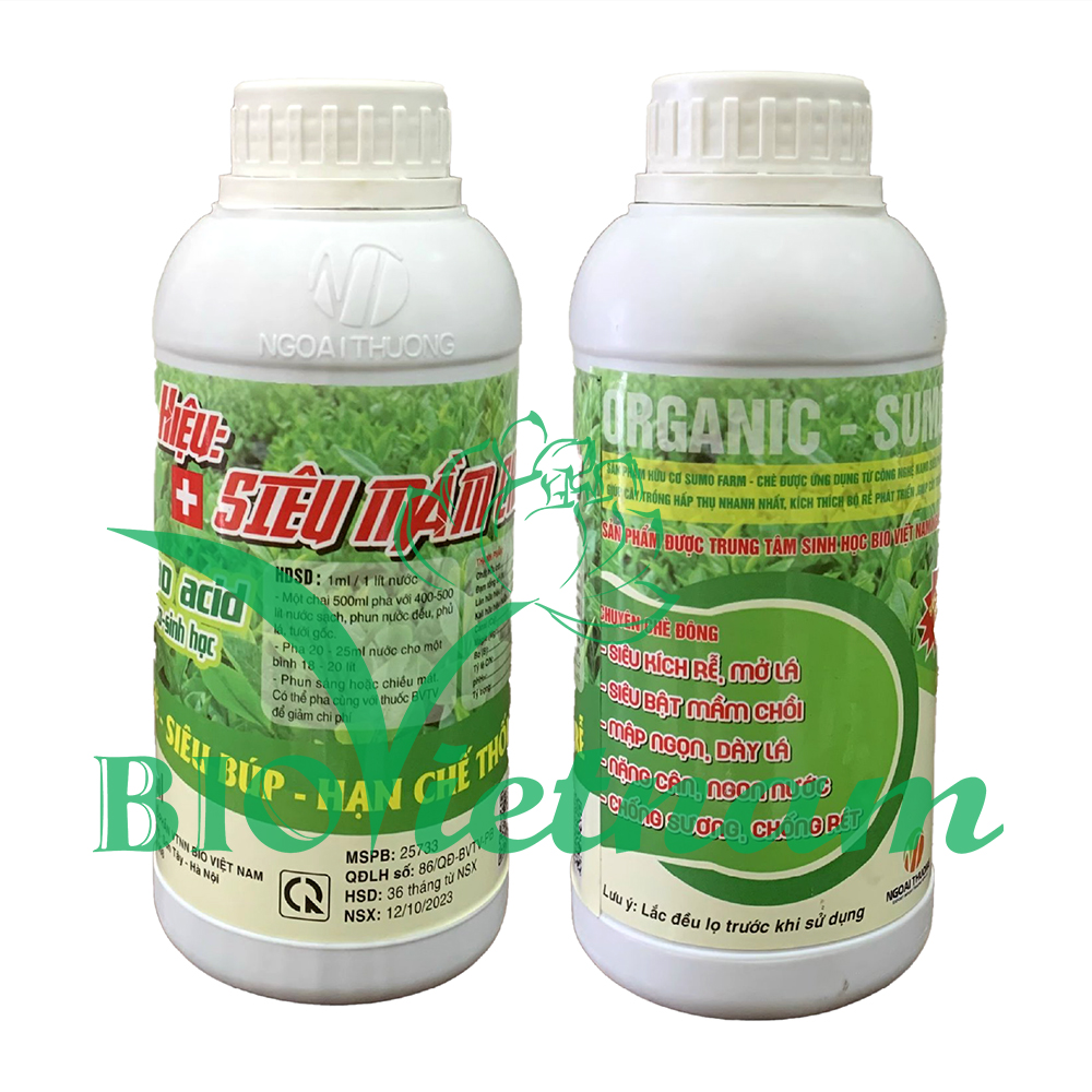 Siêu Mầm Chè Organic – Sumo Farm Sức Mạnh Hữu Cơ X2