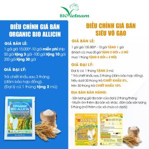 Thông Báo Điều Chỉnh Giá Sản Phẩm Phân Bón Cho Lúa