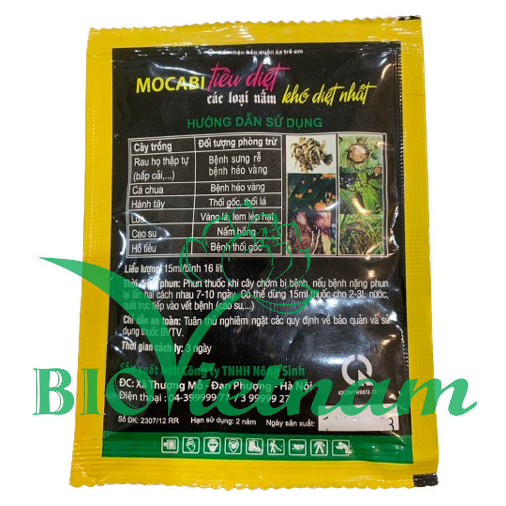 Mocabi Thuốc Trừ Bệnh Nấm Đối Kháng – Công Nghệ Nano